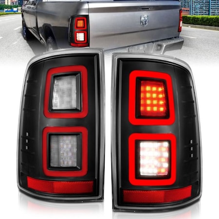Anzo Usa 13-17 RAM 1500 LED TAILLIGHTS BLACK DRIVER/PASSENGER 311273
